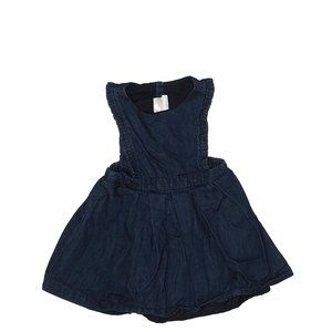Jacadi - jean dress with ruffle arms
